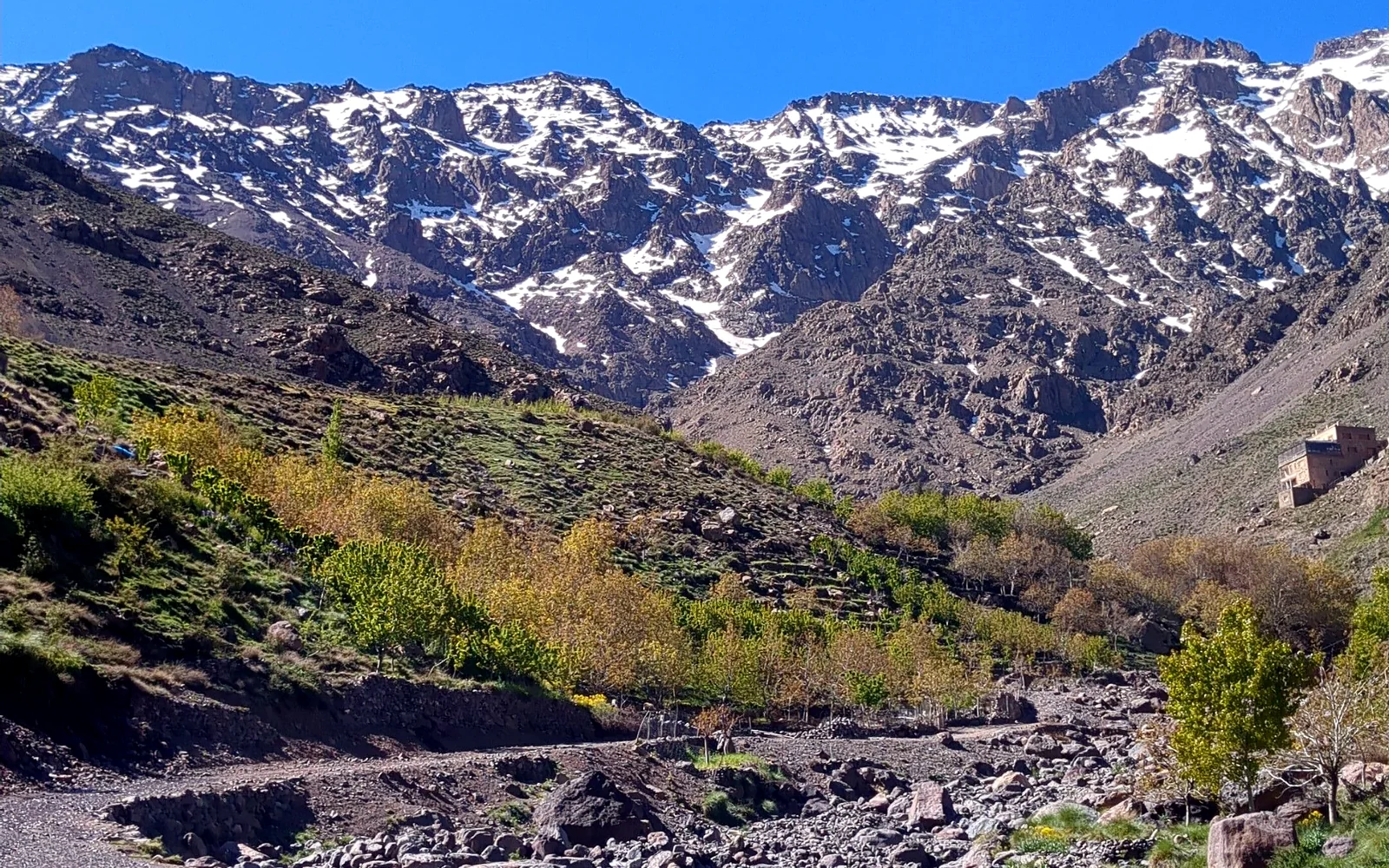 High Atlas landscape in Morocco — illustration for the Meltsen ascent